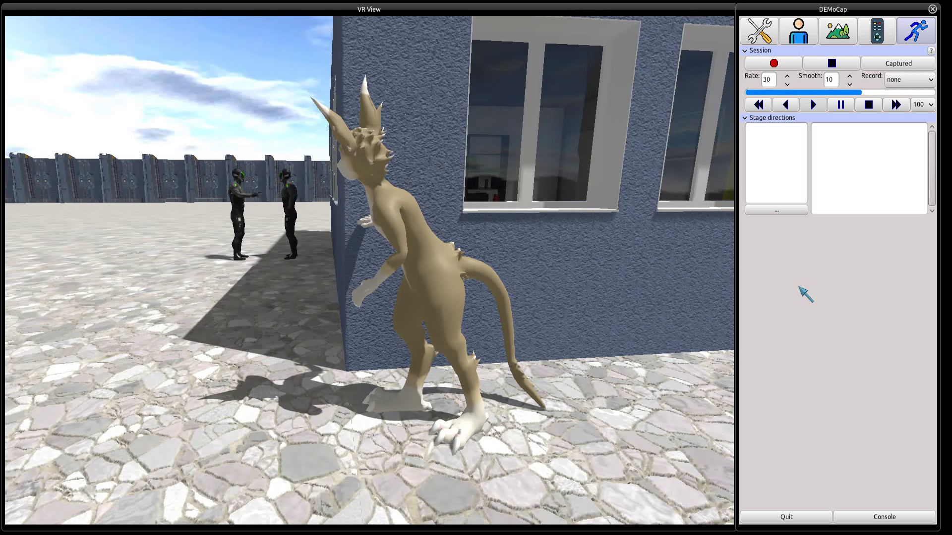 DEMoCap (Drag[en]gine Motion Capture) screenshot 1