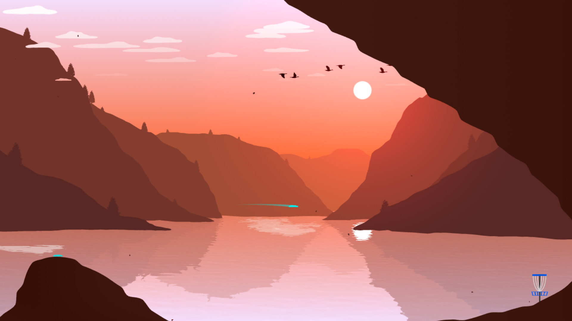 Steam Workshop::Minimalist Sunset 4k