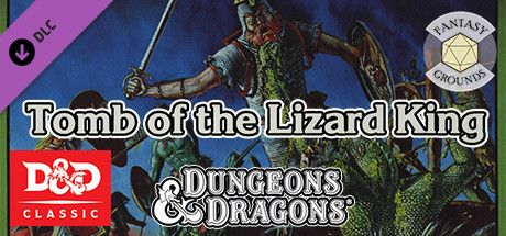 Fantasy Grounds - D&amp;D Classics: I2 Tomb of the Lizard King (1E)