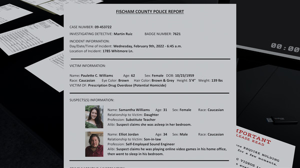 Скриншот из Case Files: The Death of Paulette Williams