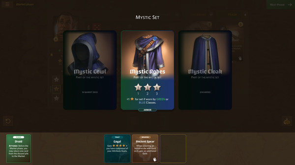 Screenshot of Roll Player