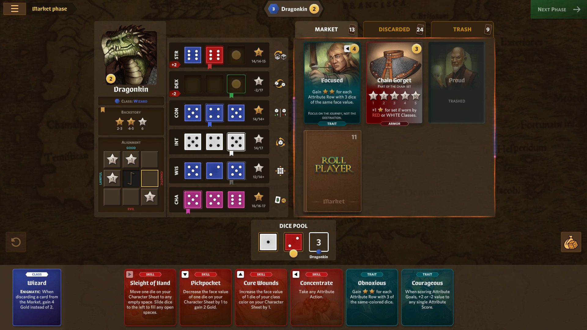 Roll Player The Board Game på Steam