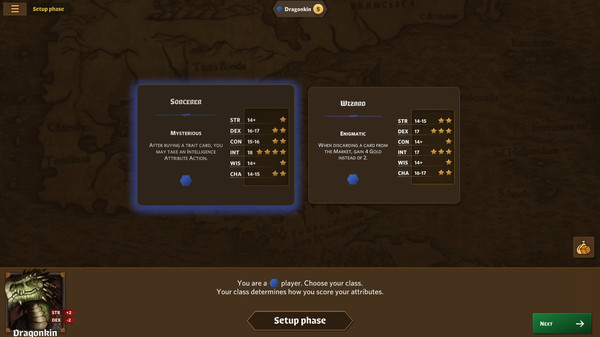 Screenshot of Roll Player