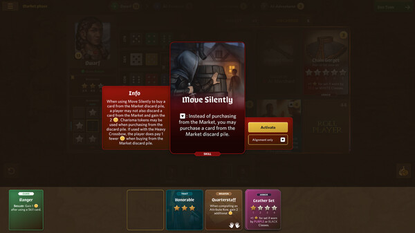 Screenshot of Roll Player