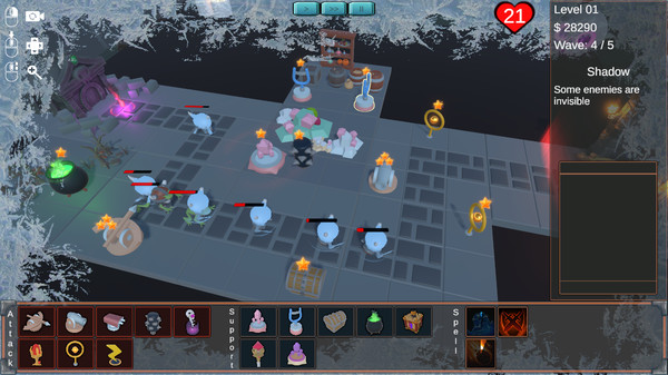 Tiles and Towers TD game for windows Pc 1