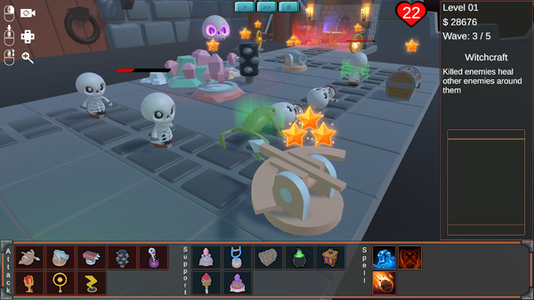 Tiles and Towers TD game for Linux 1