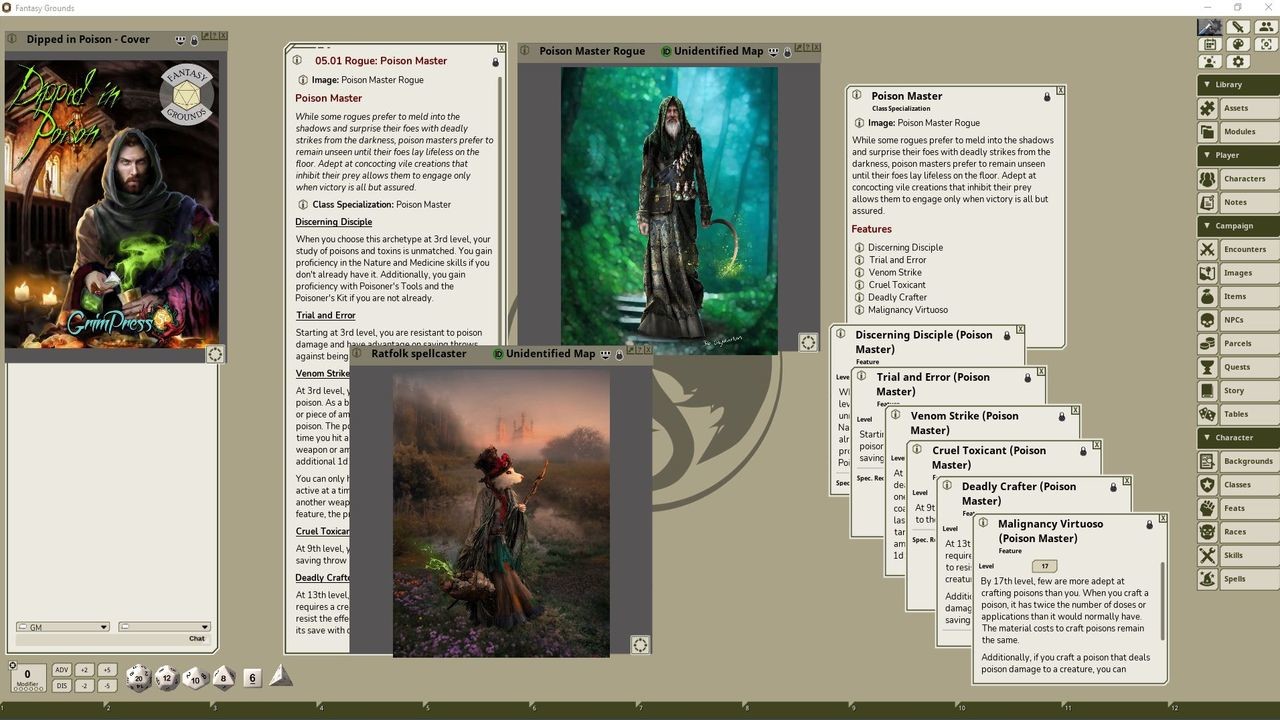Fantasy Grounds - Dipped in Poison #3