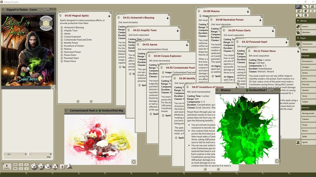 Fantasy Grounds - Dipped in Poison #4