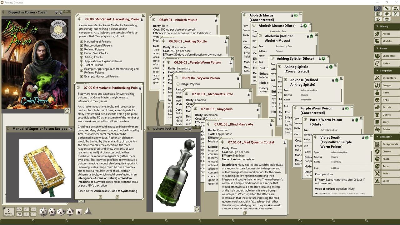 Fantasy Grounds - Dipped in Poison #5