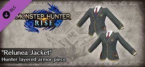 Monster Hunter Rise - "Relunea Jacket" Hunter layered armor piece