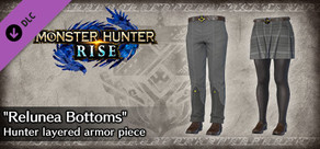 Monster Hunter Rise - "Relunea Bottoms" Hunter layered armor piece