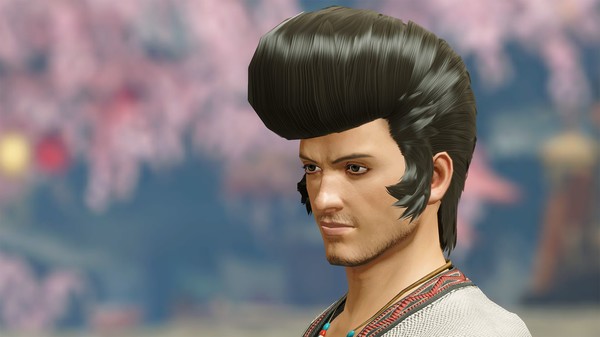 Monster Hunter Rise - "Wild Pompadour" hairstyle