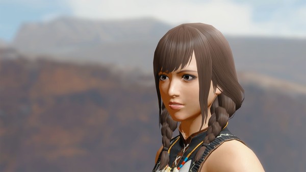 Monster Hunter Rise - "Braided" hairstyle