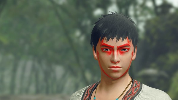 Monster Hunter Rise - "Fierce Eyes" face paint