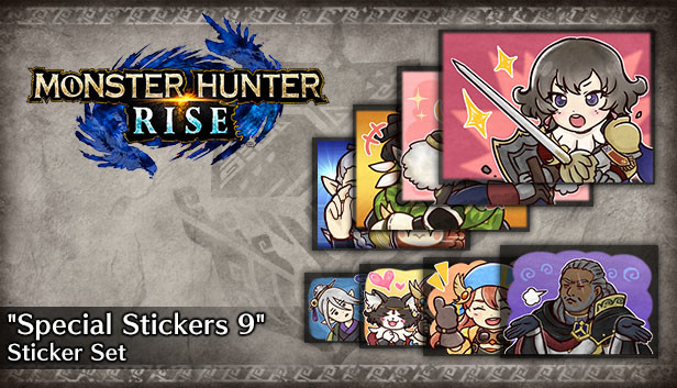 Monster Hunter Rise Sticker Set Besondere Sticker 9 Bei Steam