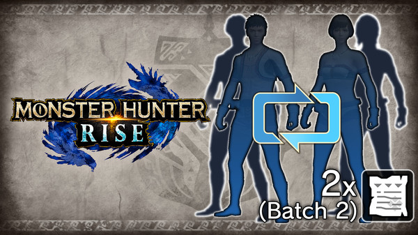 KHAiHOM.com - Monster Hunter Rise - Two Character Edit Vouchers (Batch 2)