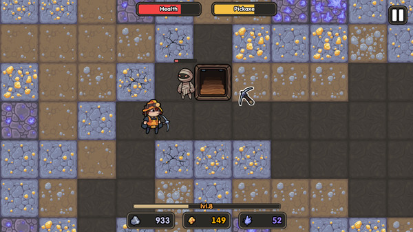 Скриншот из Golden Mine Pickaxe 2: Mummy Tombs