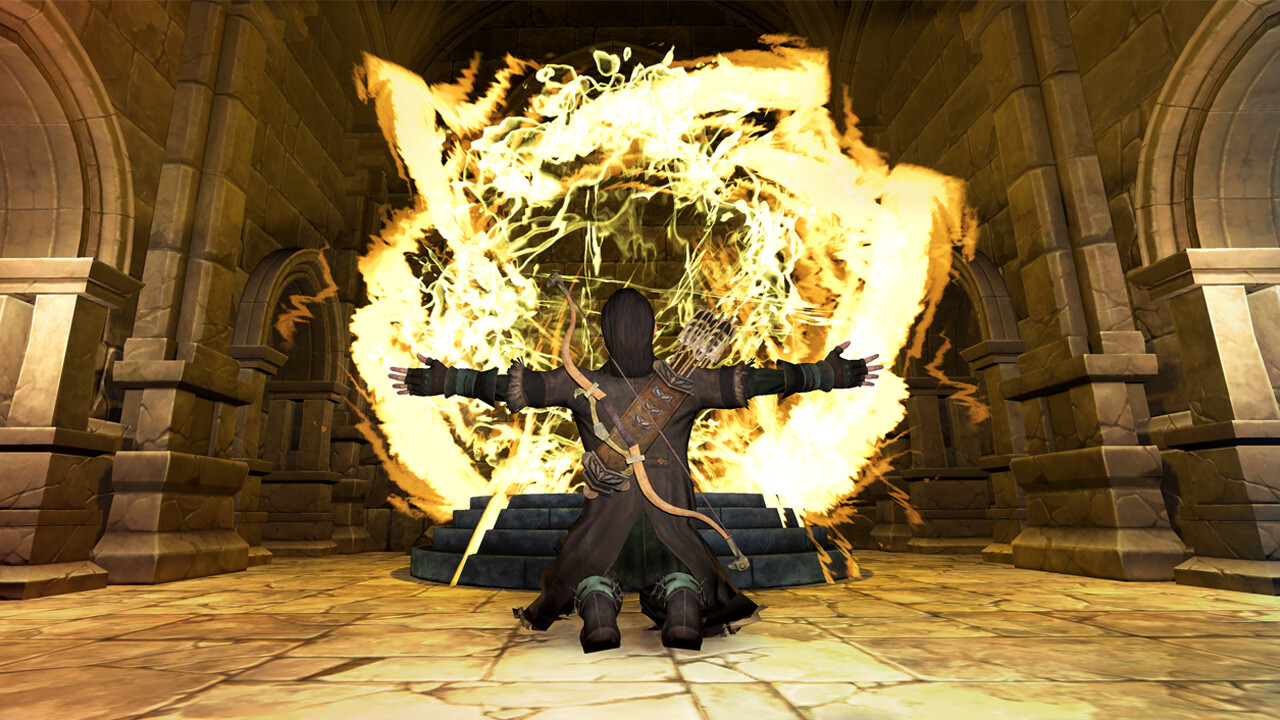 Outcasts of Dungeon:Epic Magic World Fight Rogue Game Simulator screenshot 1