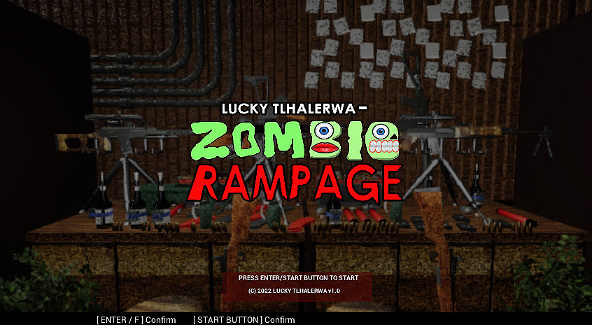 Lucky Tlhalerwa - Zombie Rampage screenshot 1