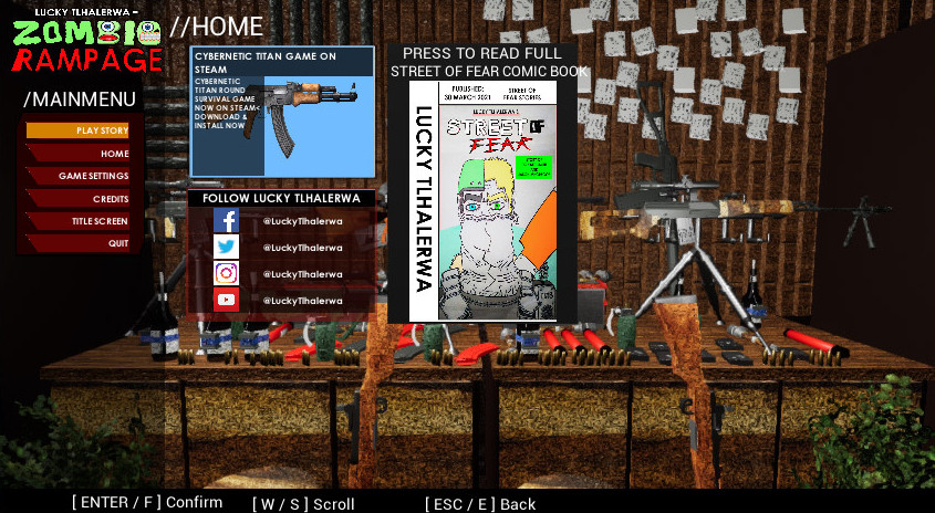 Lucky Tlhalerwa - Zombie Rampage #19