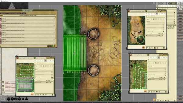 скриншот Fantasy Grounds - Pathfinder RPG - GameMastery Map Pack: Jungle 0