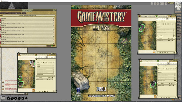 скриншот Fantasy Grounds - Pathfinder RPG - GameMastery Map Pack: Jungle 2