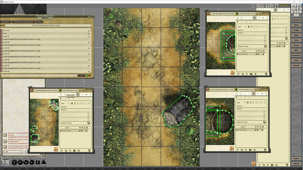 скриншот Fantasy Grounds - Pathfinder RPG - GameMastery Map Pack: Jungle 1
