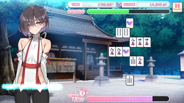Скриншот из Otoko Cross: Pretty Boys Mahjong Solitaire