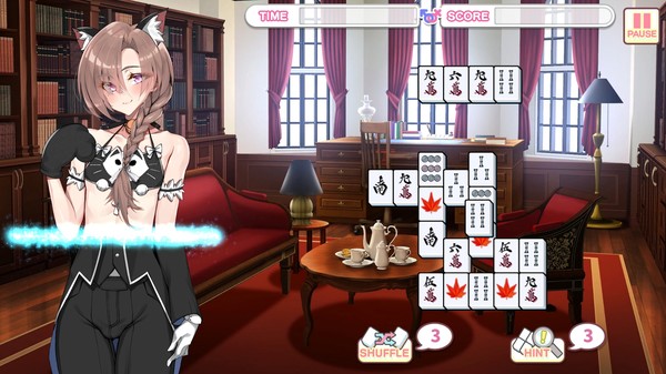 Скриншот из Otoko Cross: Pretty Boys Mahjong Solitaire