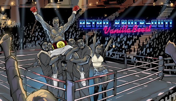 Capsule image of "VanillaBeast: Retro Knock-Out!" which used RoboStreamer for Steam Broadcasting