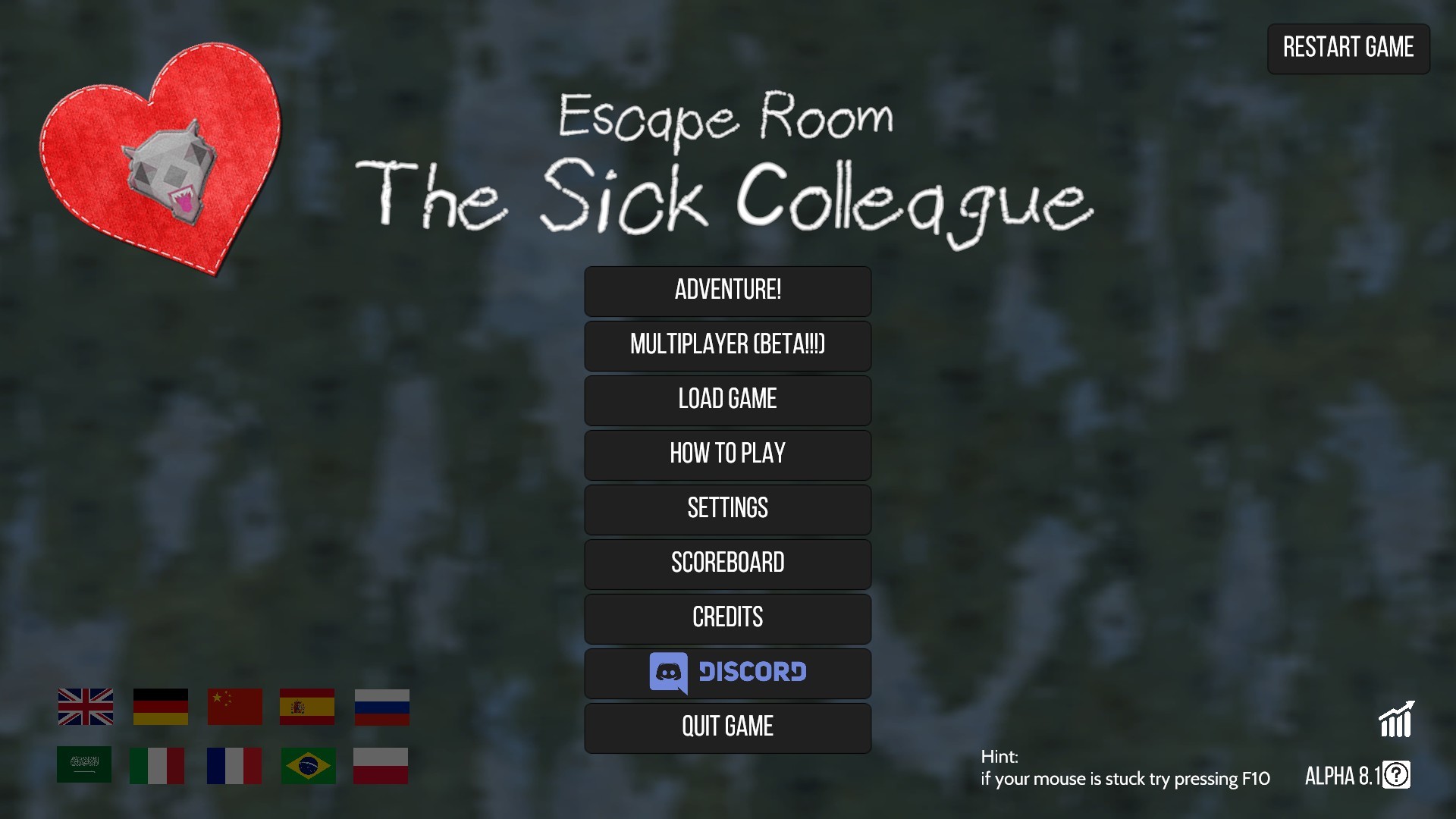 Escape room the sick colleague прохождение