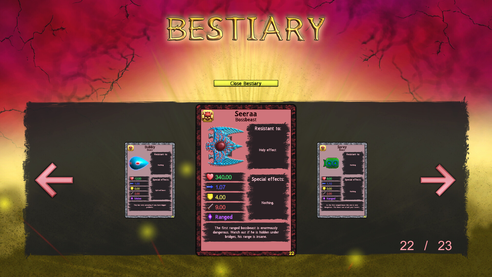 Arrival of Beasts #9