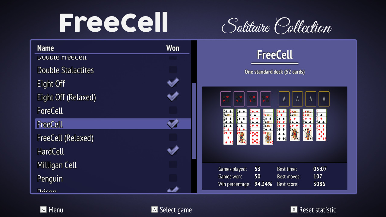 FreeCell Solitaire Collection - Win/Mac/Linux - (Steam)