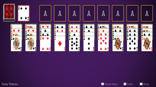 Forty Thieves Solitaire Collection game for Linux 1