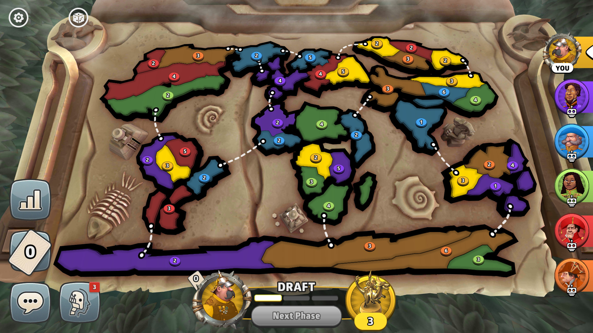 RISK: Global Domination -  Dawn of the Dinos Map Pack Featured Screenshot #1