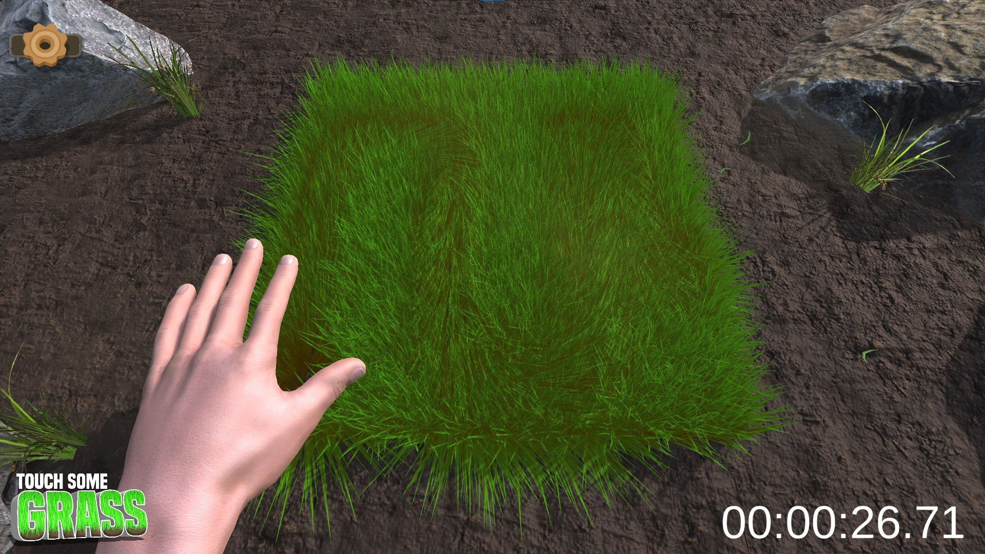 how to touch grass 