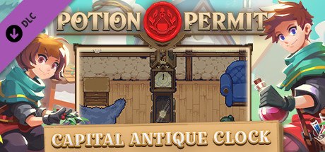 Potion Permit - Capital Antique Clock