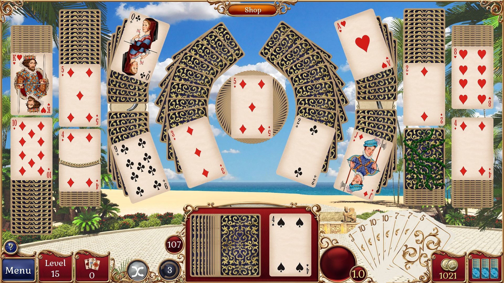 Carlton Solitaire - Play Online