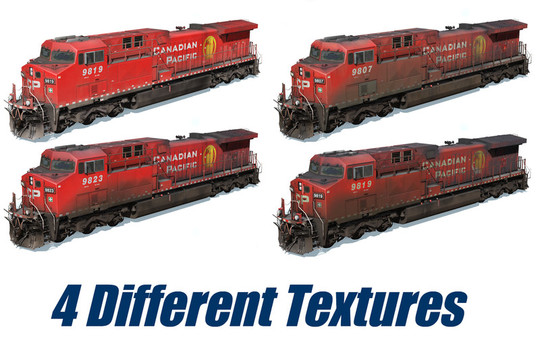 Trainz Plus DLC - CP AC4400CW #9800-9840