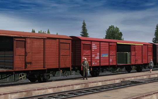 Trainz Plus DLC - CFR Marfa Gbs/Gbgs freight car pack for steam Trainz Plus DLC - CFR Marfa Gbs/Gbgs freight car pack for steam