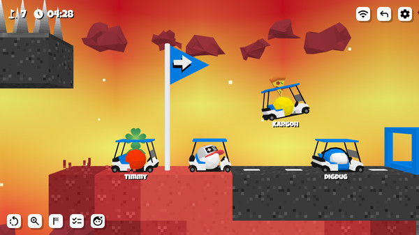 Boxel Golf game for Linux 1