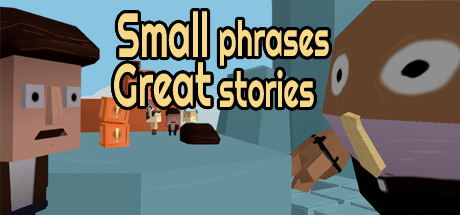Small phrases Great stories banner image