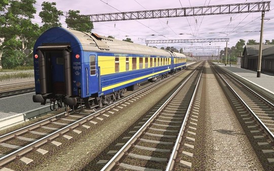 Trainz Plus DLC - RZD-UZ-RIC Wagons Praha