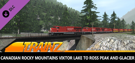 Trainz Plus DLC - Canadian Rocky Mountains Viktor Lake to Ross Peak and Glacier