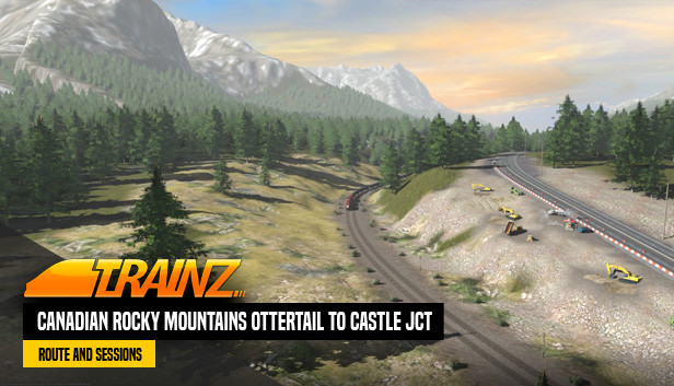 Trainz Plus DLC - Canadian Rocky Mountains Ottertail to Castle Jct on Steam