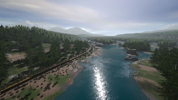 Trainz Plus DLC - Canadian Rocky Mountains - Golden, BC