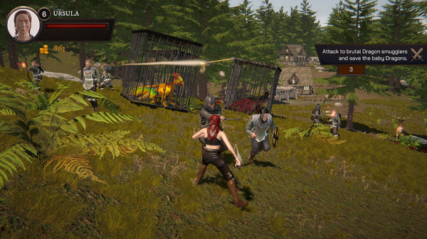 Скриншот из On the Wings - Birth of a Hero