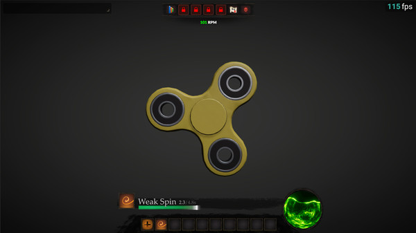 Скриншот из Fidget Spinner RPG