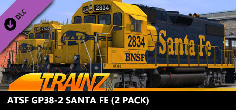 Trainz Plus DLC - ATSF GP38-2 Santa FE (2 Pack)
