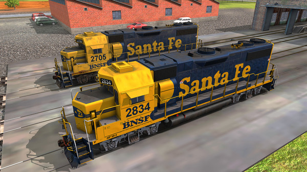 Trainz Plus DLC - ATSF GP38-2 Santa FE (2 Pack)
